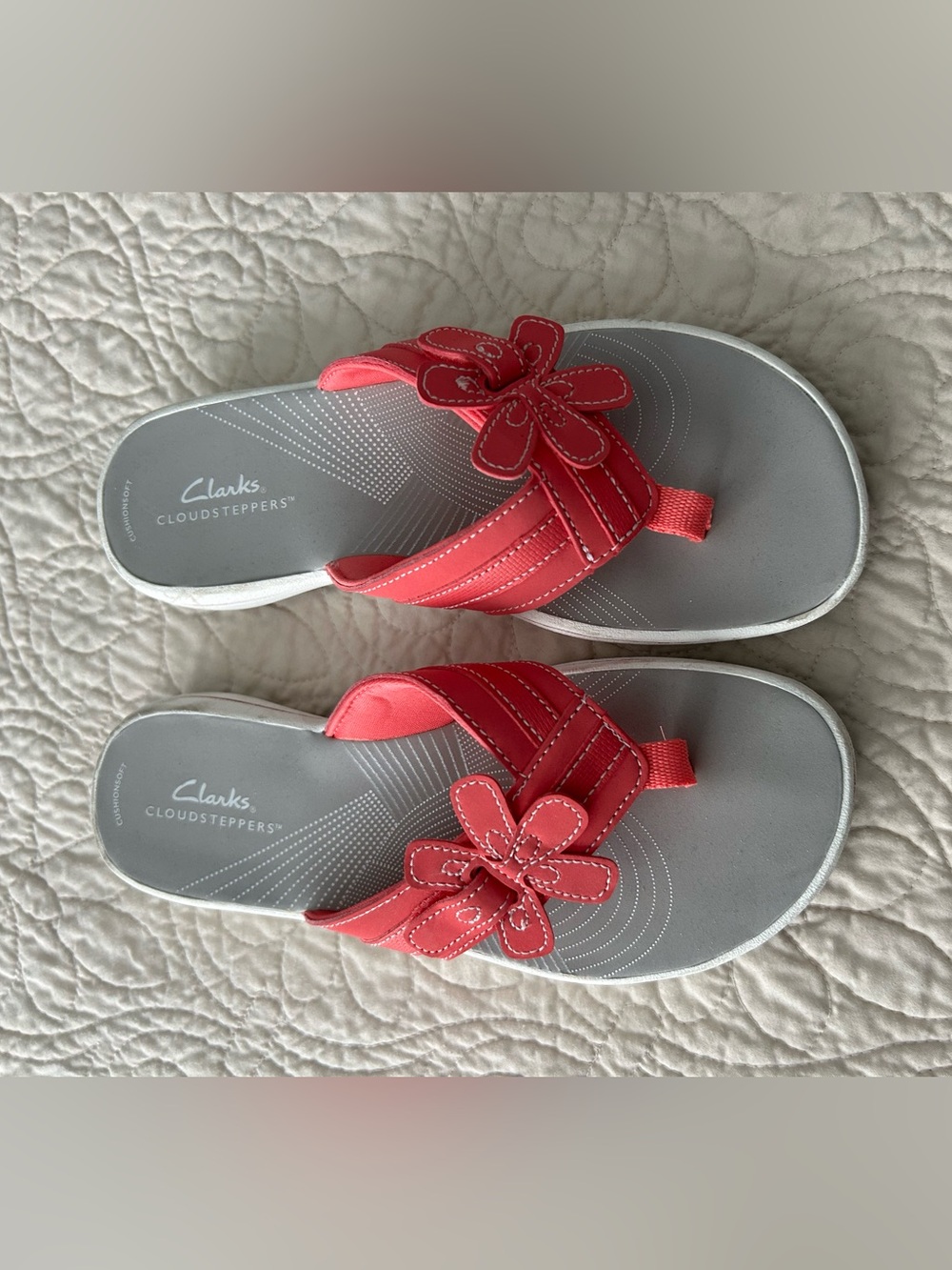 Clarks Coral Flower Cloudsteppers Women's Sandals